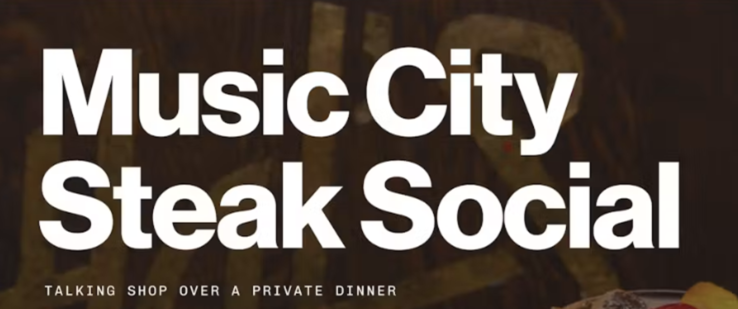 ShopTalk Nashville Steak Dinner Hosted By: Shopify x Purple Dot